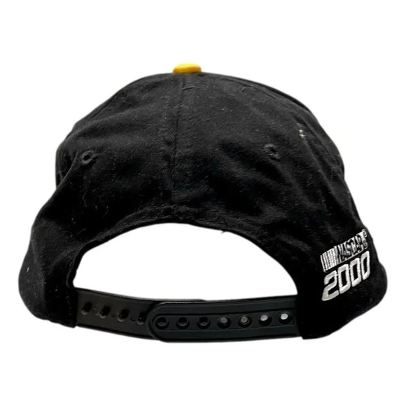 M&Ms Racing Baseball Cap Team  Ken Schrader 36 Black Yellow NASCAR 2000 - Picture 4 of 6